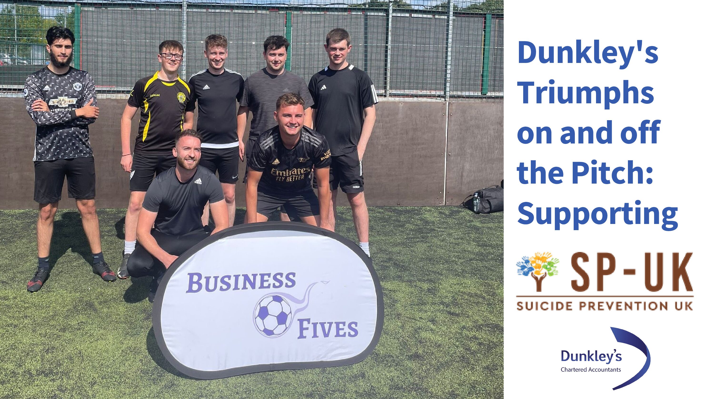 Dunkley’s Triumphs on and off the Pitch: Supporting Suicide Prevention UK